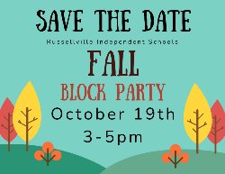 Fall Block Party Save the Date